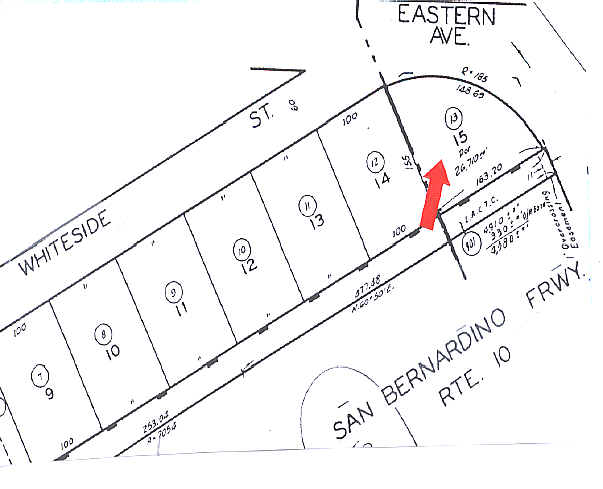 1681-1693 N Eastern Ave, Los Angeles, CA à louer - Plan cadastral – Image 3 sur 3