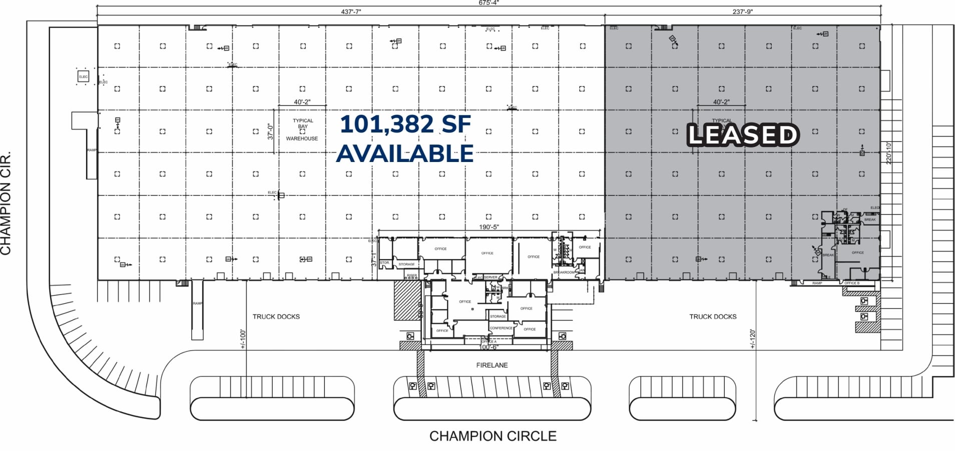 1255 Champion Cir, Carrollton, TX à louer Plan d’étage– Image 1 sur 1