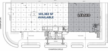 1255 Champion Cir, Carrollton, TX à louer Plan d’étage– Image 1 sur 1