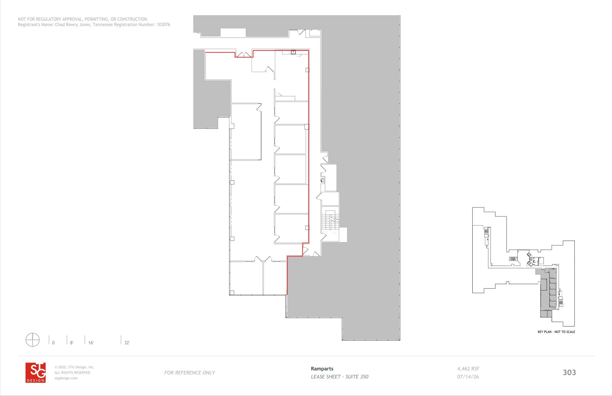 155 Franklin Rd, Brentwood, TN à louer Plan de site– Image 1 sur 1
