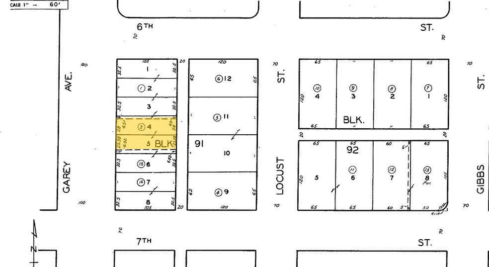 630-650 S Garey Ave, Pomona, CA à louer - Plan cadastral – Image 3 sur 17