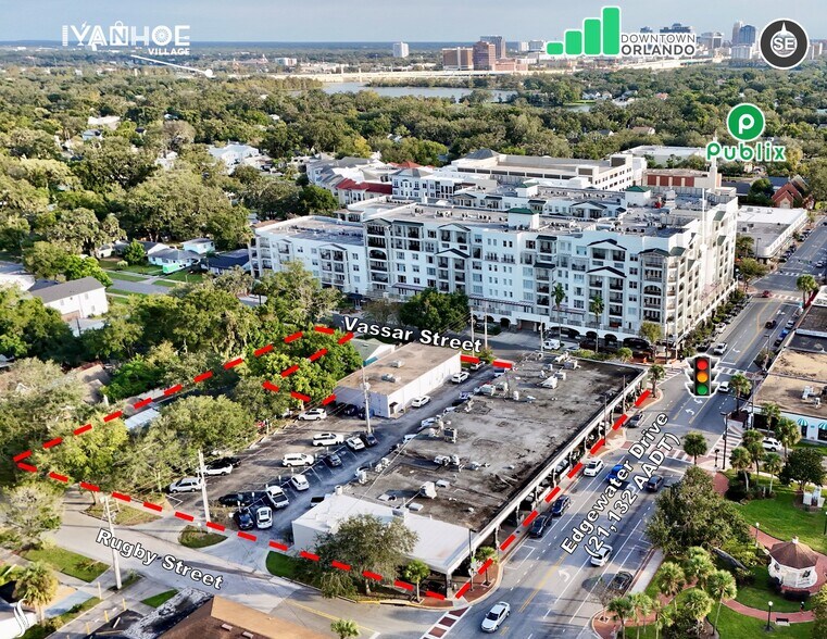2401 Edgewater Dr, Orlando, FL à louer - Aérien – Image 2 sur 2