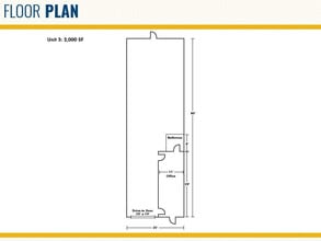 166 Airport Dr, Westminster, MD à louer Plan d’étage– Image 2 sur 2