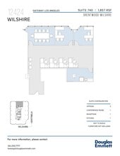 12424 Wilshire Blvd, Los Angeles, CA à louer Plan d’étage– Image 1 sur 1