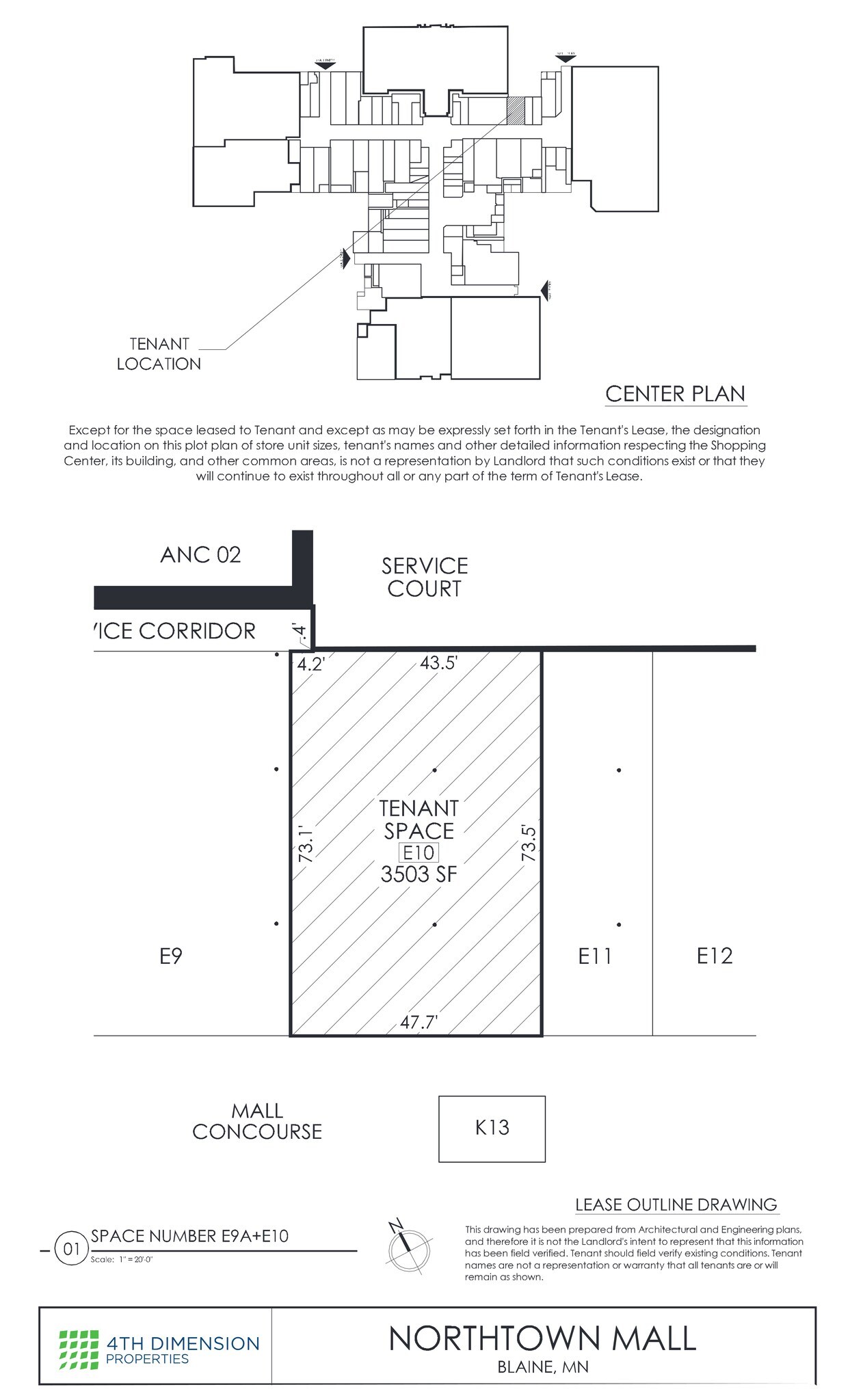398 Northtown Dr, Blaine, MN à louer Plan de site– Image 1 sur 1