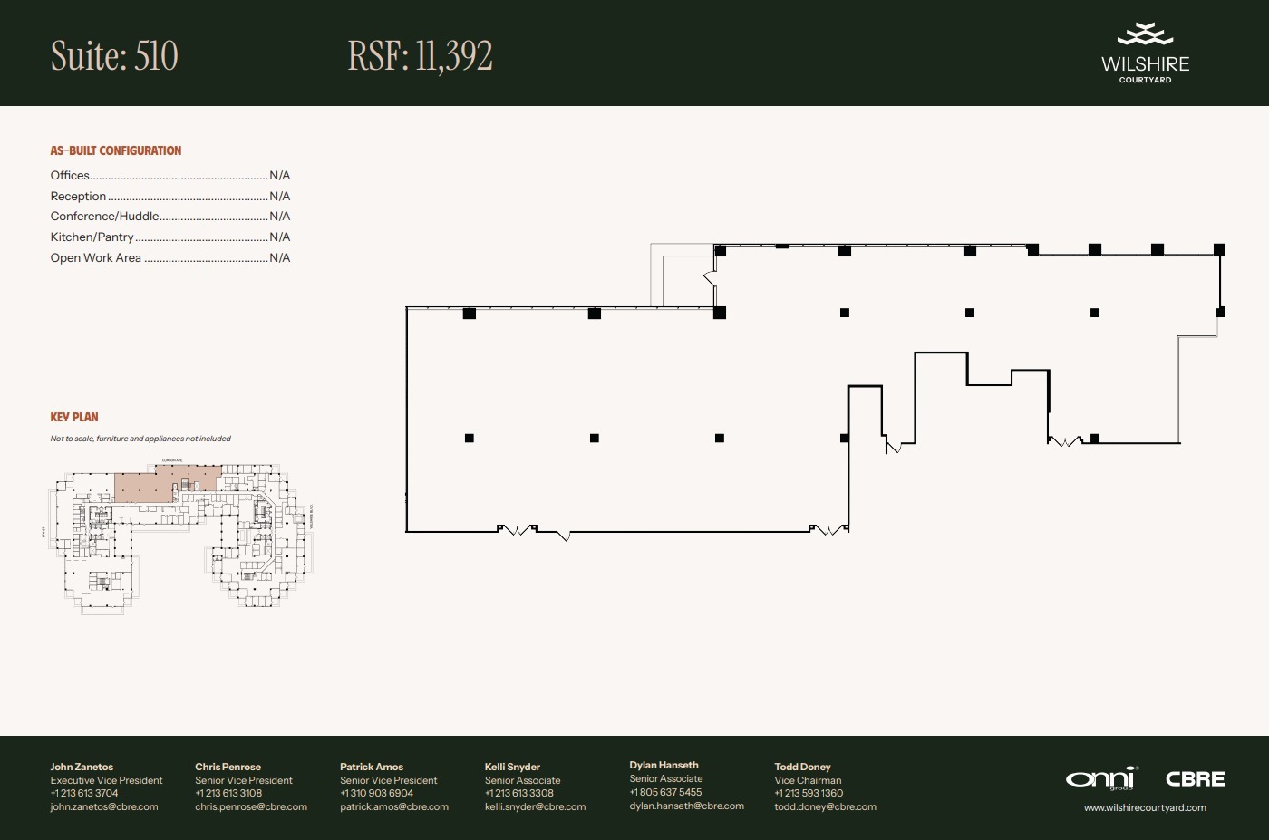 5750 Wilshire Blvd, Los Angeles, CA à louer Plan d’étage– Image 1 sur 1