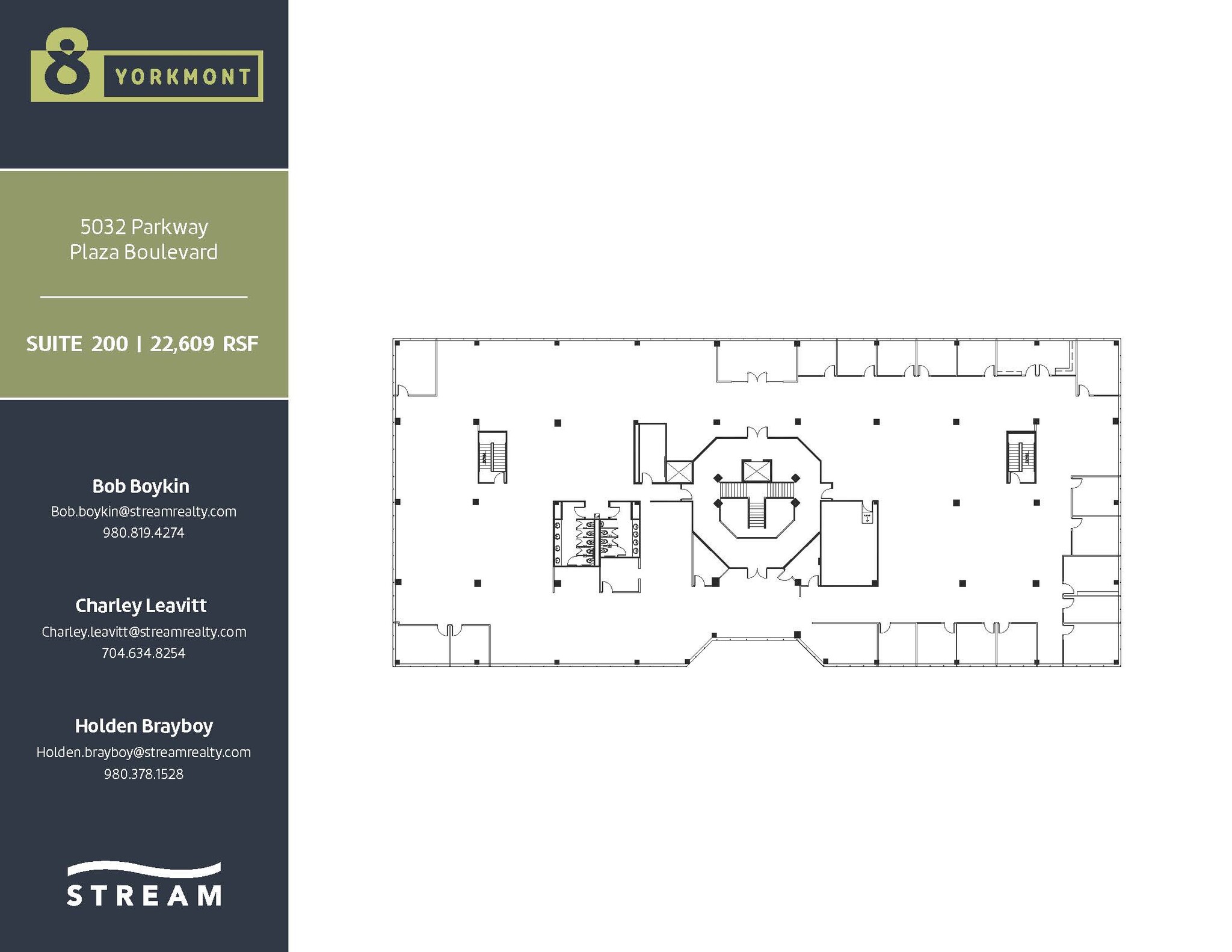4828 Parkway Plaza Blvd, Charlotte, NC à louer Plan d’étage– Image 1 sur 1