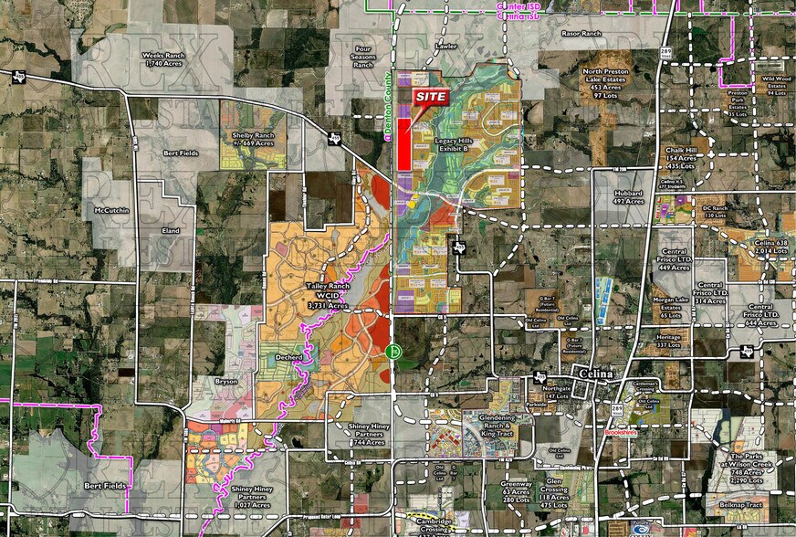 Dallas North Tollway Extension, Celina, TX à vendre - Aérien – Image 2 sur 3