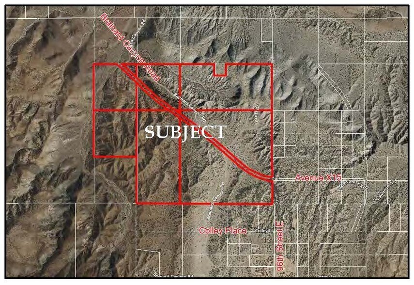 Brainard Canyon Rd, Palmdale, CA à vendre - Photo de l’immeuble – Image 2 sur 5