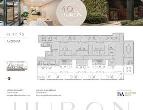 40 E Huron St, Chicago, IL à louer Plan d’étage– Image 2 sur 3