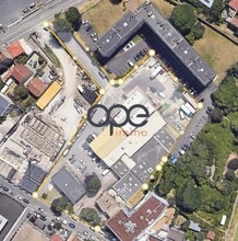 Montreuil - Vue aérienne vue de carte