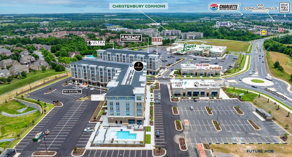 9620 Christenbury Pky, Concord, NC à louer - Photo de l’immeuble – Image 3 sur 12