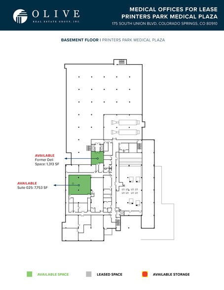 175 S Union Blvd, Colorado Springs, CO à louer - Plan d’étage – Image 3 sur 7
