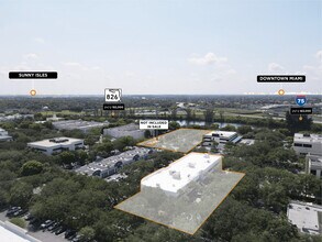 14261 Commerce Way, Miami Lakes, FL - VUE AÉRIENNE  vue de carte - Image1