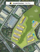 1503 Signature Dr, Hanover, MD à louer Plan de site– Image 2 sur 2