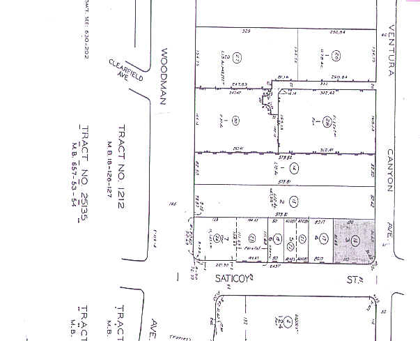 13607 Saticoy St, Van Nuys, CA à louer - Plan cadastral – Image 3 sur 14
