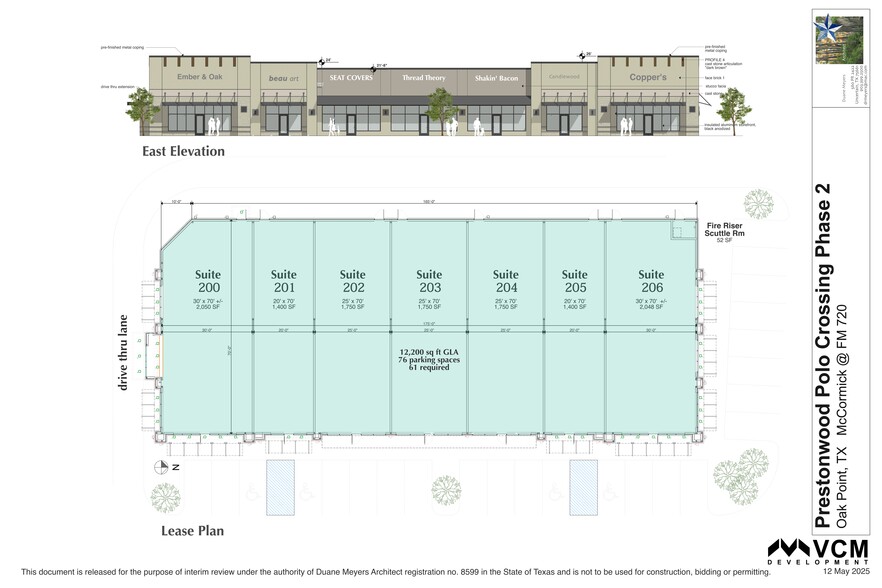 FM 720, Oak Point, TX à louer - Plan de site – Image 3 sur 39
