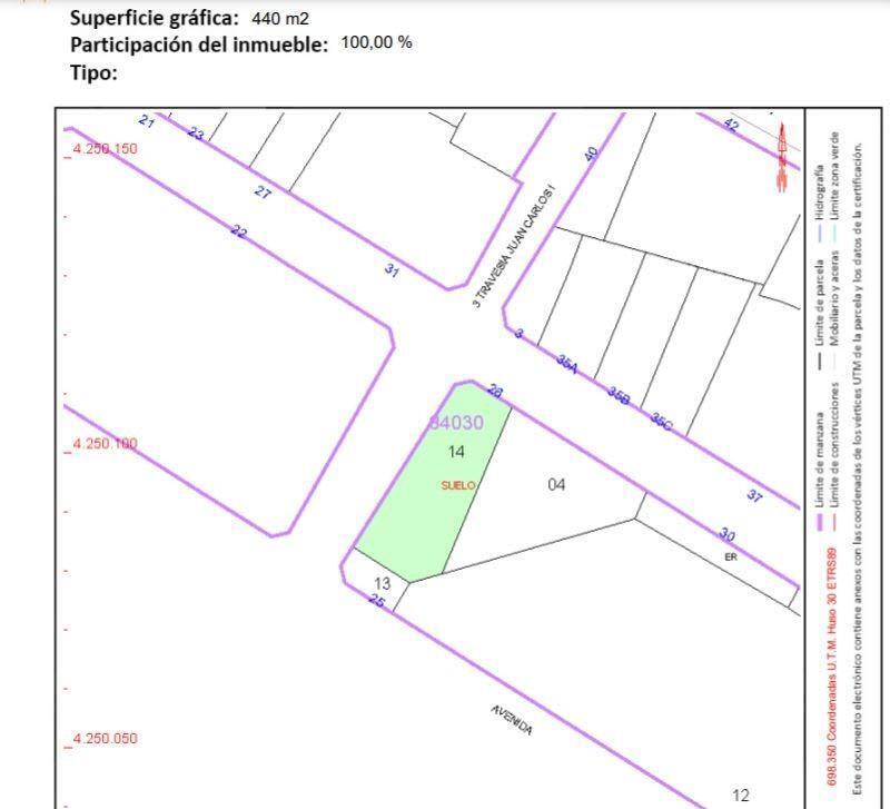 Terrain dans Monforte del Cid, Alicante à vendre Plan de site– Image 1 sur 5