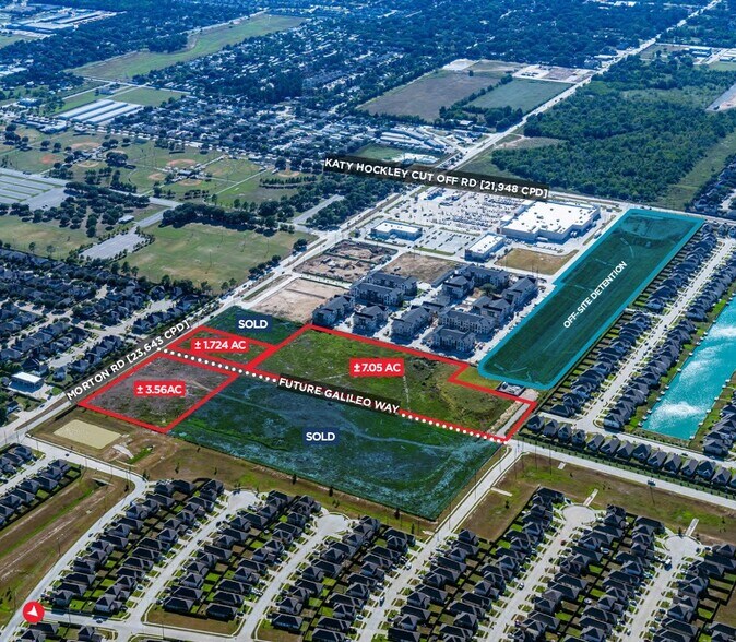Morton Rd, Katy, TX à vendre - Aérien – Image 3 sur 7