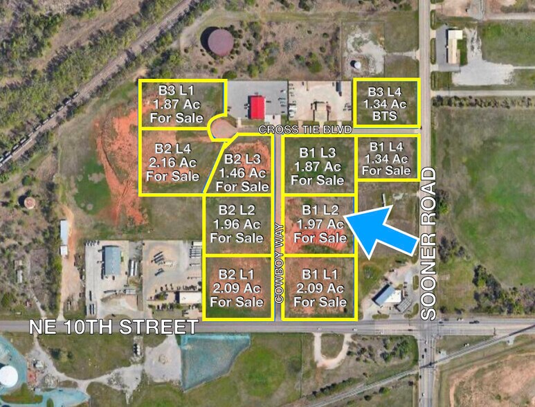 1220 Cowboy way, Oklahoma City, OK à vendre - Aérien – Image 1 sur 1