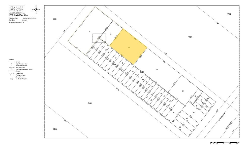 222 44th St, Brooklyn, NY à vendre - Plan cadastral – Image 2 sur 21