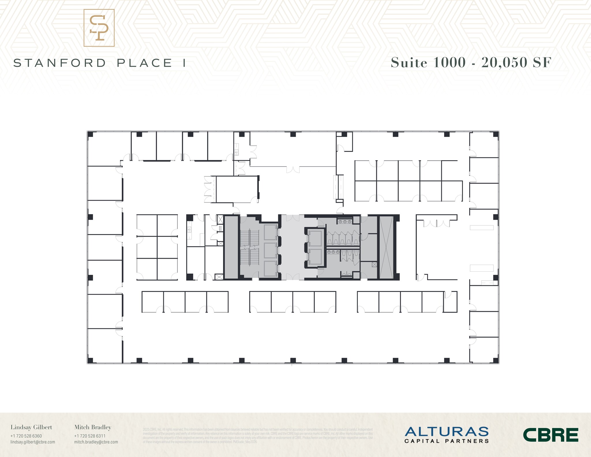 8055 E Tufts Ave, Denver, CO à louer Plan de site– Image 1 sur 2