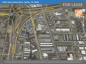 11637 Harry Hines Blvd, Dallas, TX - VUE AÉRIENNE  vue de carte