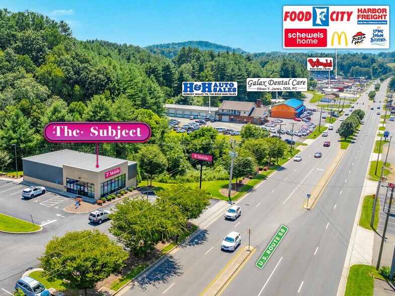 1011 E Stuart Dr, Galax, VA à vendre - Photo de l’immeuble – Image 3 sur 8