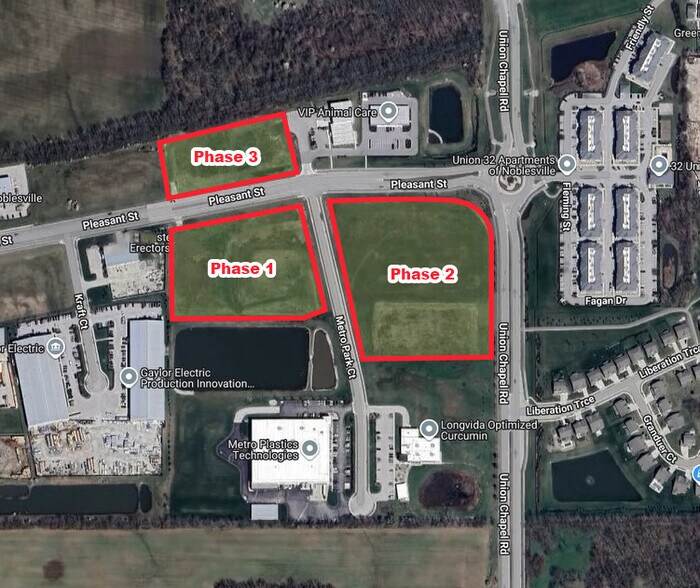 SWC Pleasant St. & Union Chapel, Noblesville, IN à louer - Aérien – Image 2 sur 6