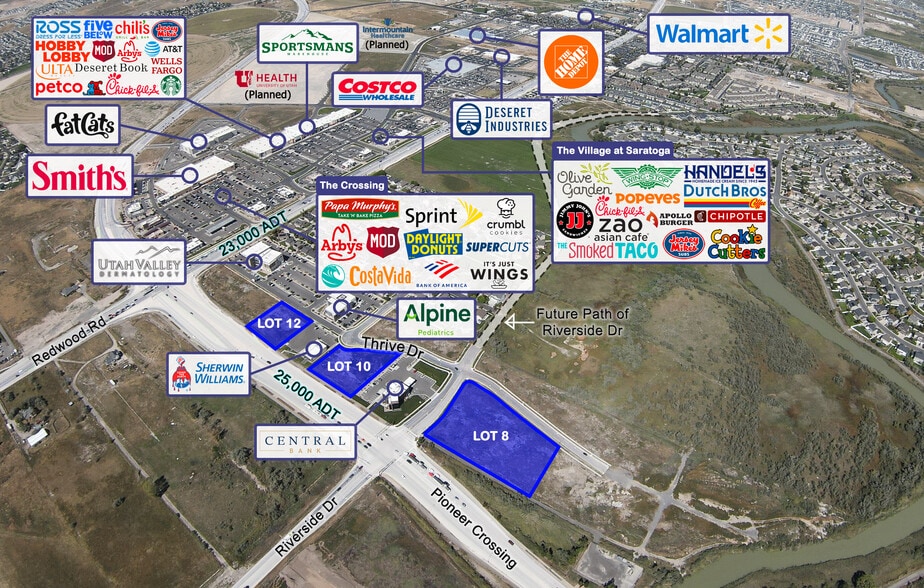 177 Thrive Drive, Saratoga Springs, UT à vendre - Aérien – Image 2 sur 5