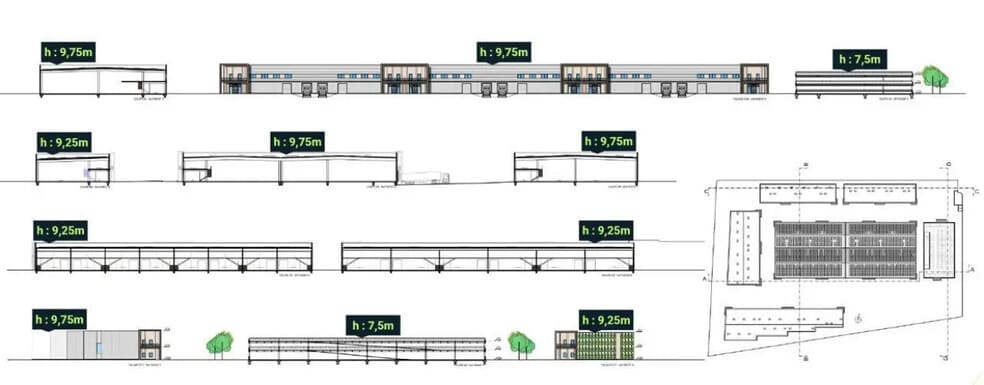 Local d'activités dans Croissy-Beaubourg à vendre - Plan de site – Image 2 sur 3