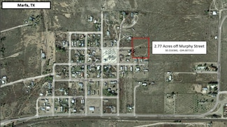 Plus de détails pour E Murphy St, Marfa, TX - Industriel/Logistique à louer