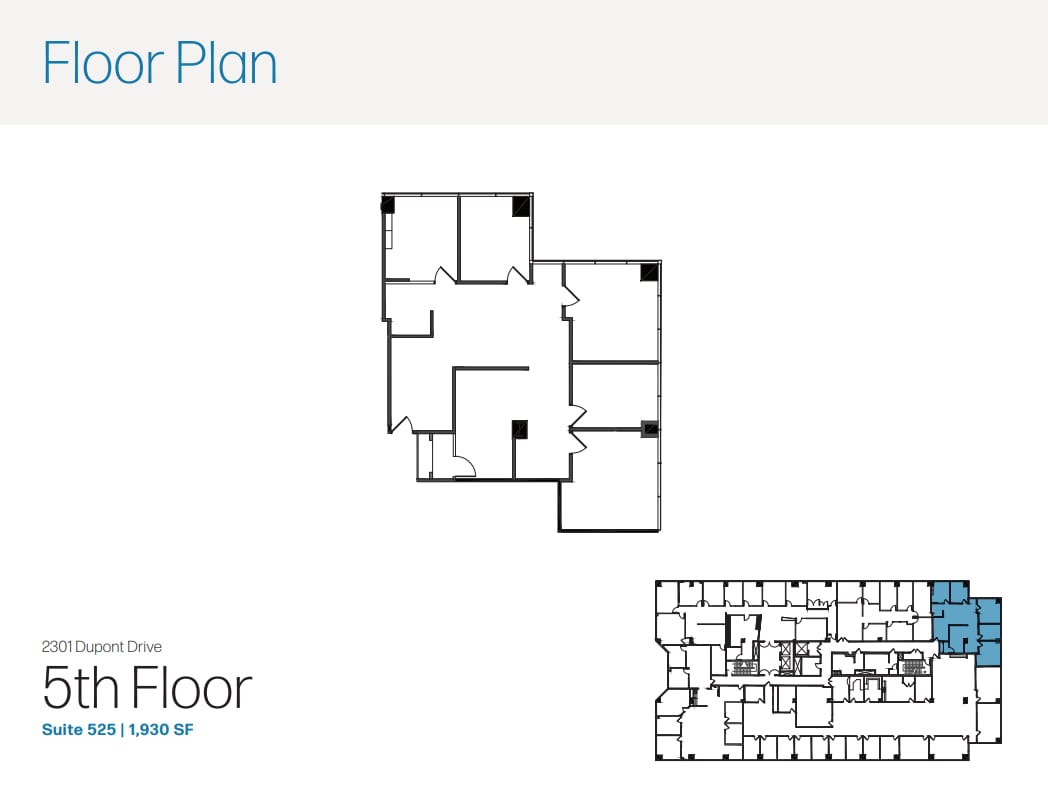 2201 Dupont Dr, Irvine, CA à louer Plan d’étage– Image 1 sur 1