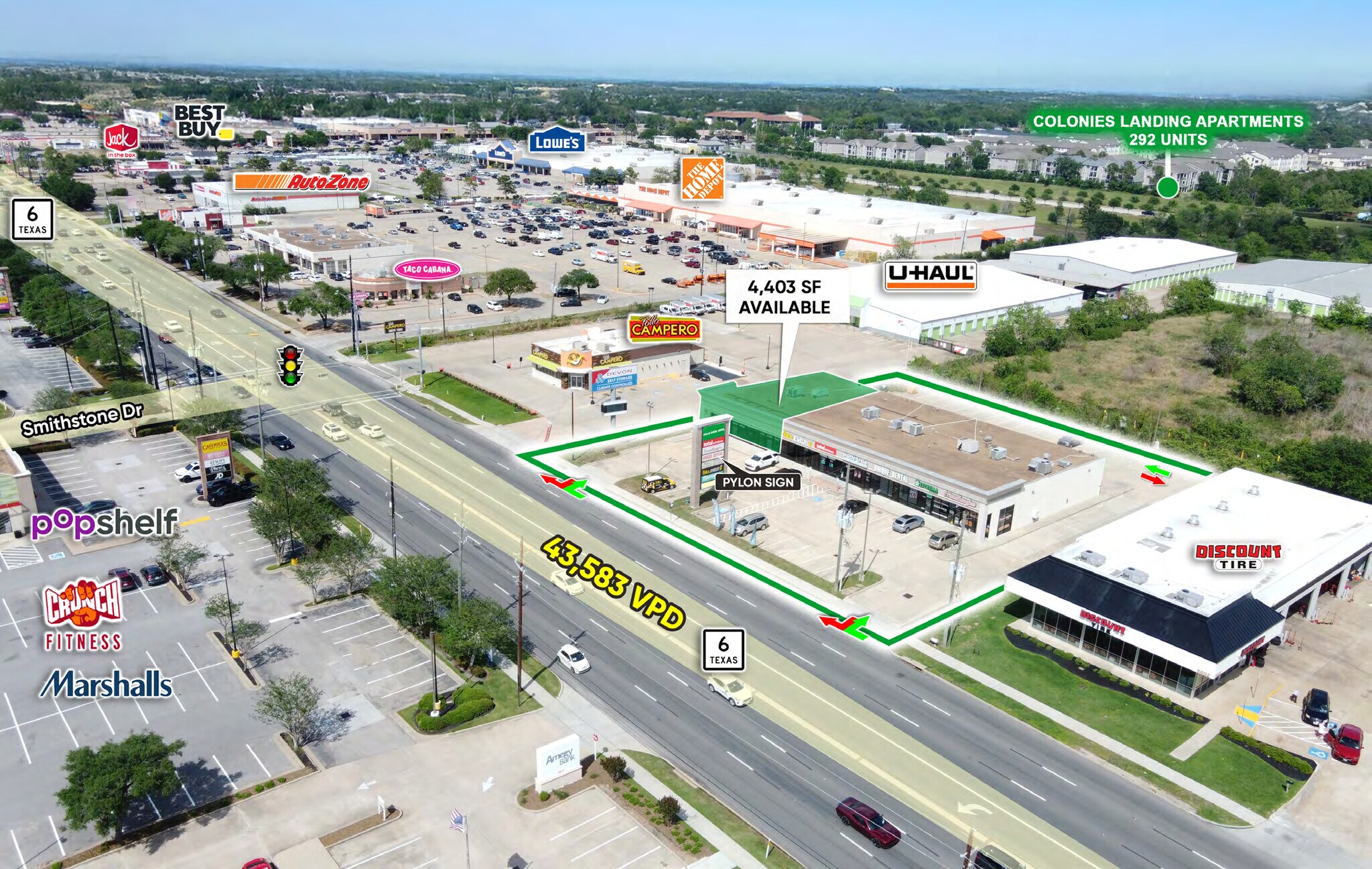 6608 Highway 6 N, Houston, TX à louer Photo principale– Image 1 sur 4
