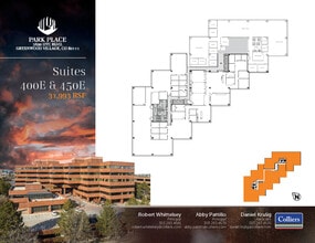 5690 DTC Blvd, Greenwood Village, CO à louer Plan d’étage– Image 2 sur 2