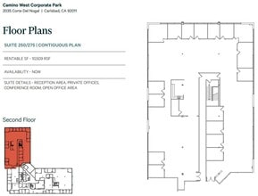 2035 corte del nogal, Carlsbad, CA à louer Plan d’étage– Image 2 sur 2