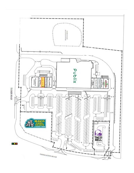 5577 Thomaston Rd, Macon-Bibb, GA à louer - Plan de site – Image 3 sur 5