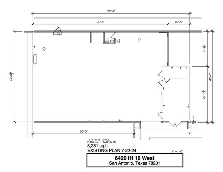 6400-6440 W Interstate 10, San Antonio, TX à louer - Plan d’étage – Image 3 sur 3