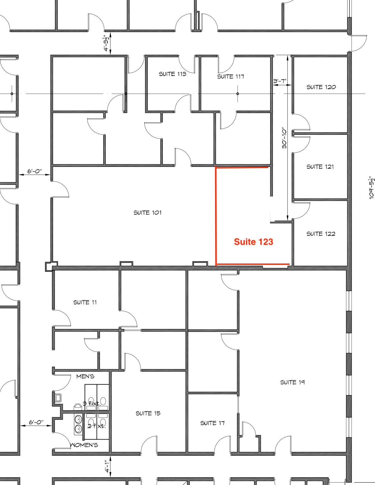 2728 Colonial Ave SW, Roanoke, VA à louer Plan d’étage– Image 1 sur 1