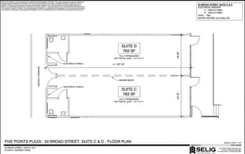 31 Peachtree St, Atlanta, GA à louer Plan d’étage– Image 1 sur 1