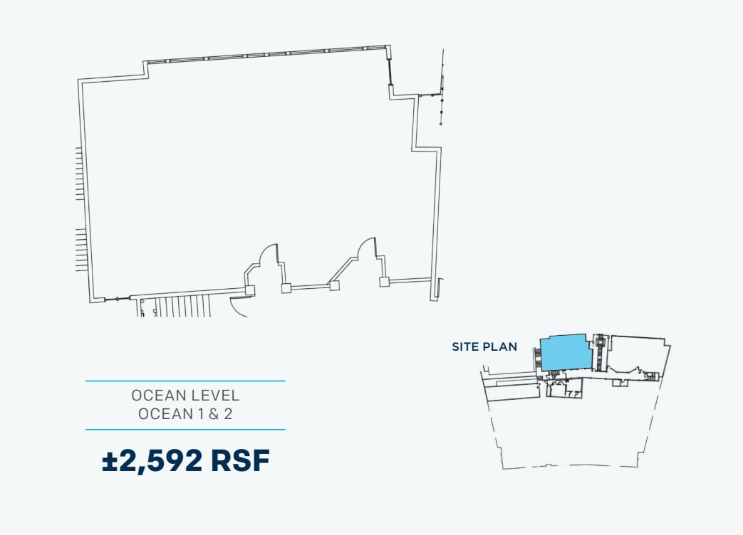1250 Prospect St, La Jolla, CA à louer Plan d’étage– Image 1 sur 1