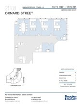 21700 Oxnard St, Woodland Hills, CA à louer Plan d’étage– Image 1 sur 1