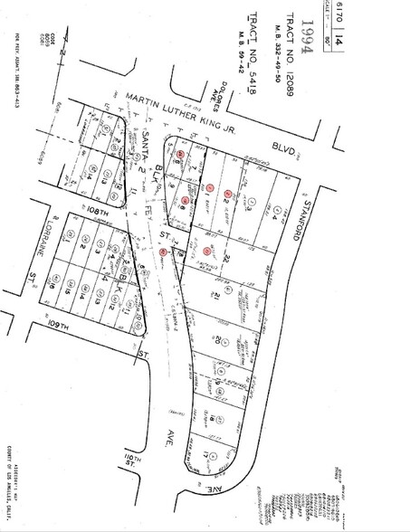 2772 Martin Luther King Jr Blvd, Lynwood, CA à vendre - Plan cadastral – Image 2 sur 2