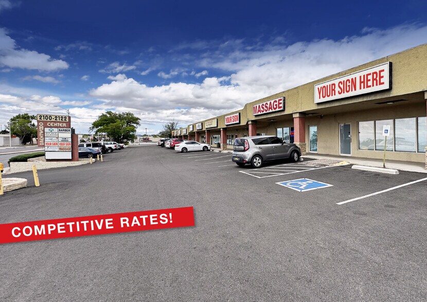 2100-2122 Juan Tabo Blvd NE, Albuquerque, NM à louer - Photo de l’immeuble – Image 1 sur 10