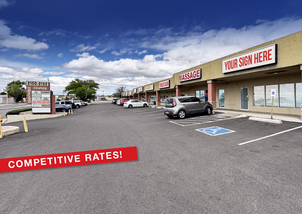 2100-2122 Juan Tabo Blvd NE, Albuquerque, NM à louer Photo de l’immeuble– Image 1 sur 11