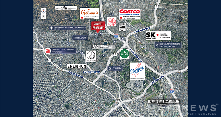 2829-2843 Hyperion Ave, Los Angeles, CA à louer - Photo de l’immeuble – Image 3 sur 3