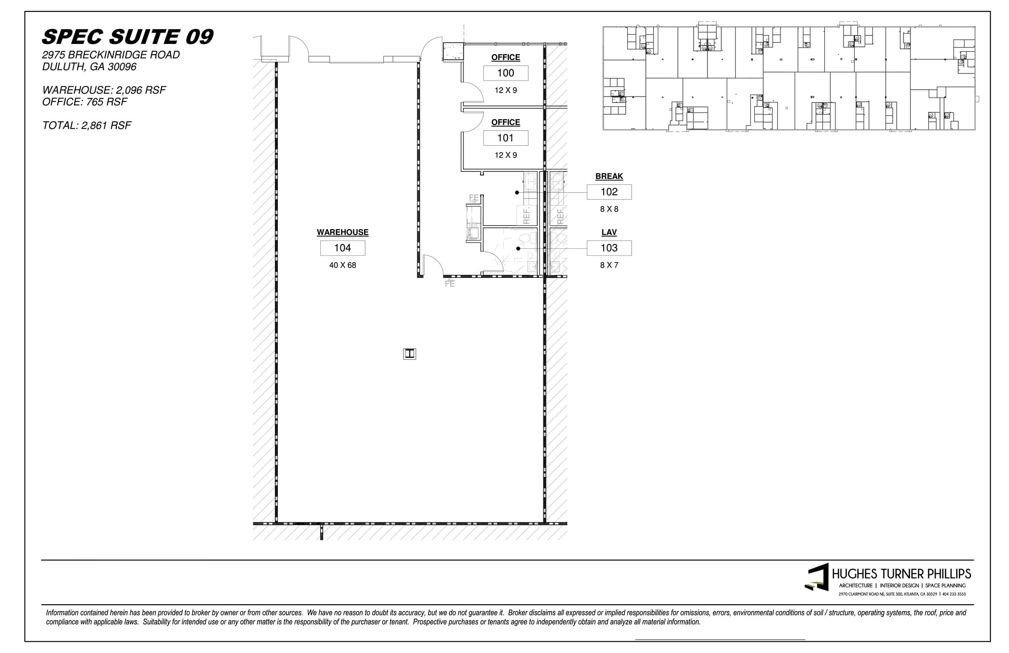 2975 Breckinridge Blvd, Duluth, GA à louer Plan de site– Image 1 sur 4