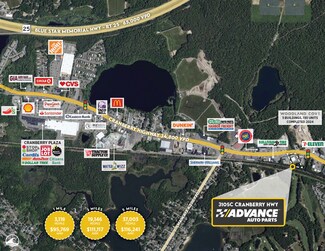 Plus de détails pour 3105A Cranberry Hwy, East Wareham, MA - Local commercial à vendre