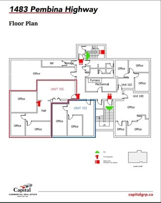 Plus de détails pour 1483 Pembina Hwy, Winnipeg, MB - Bureau à louer