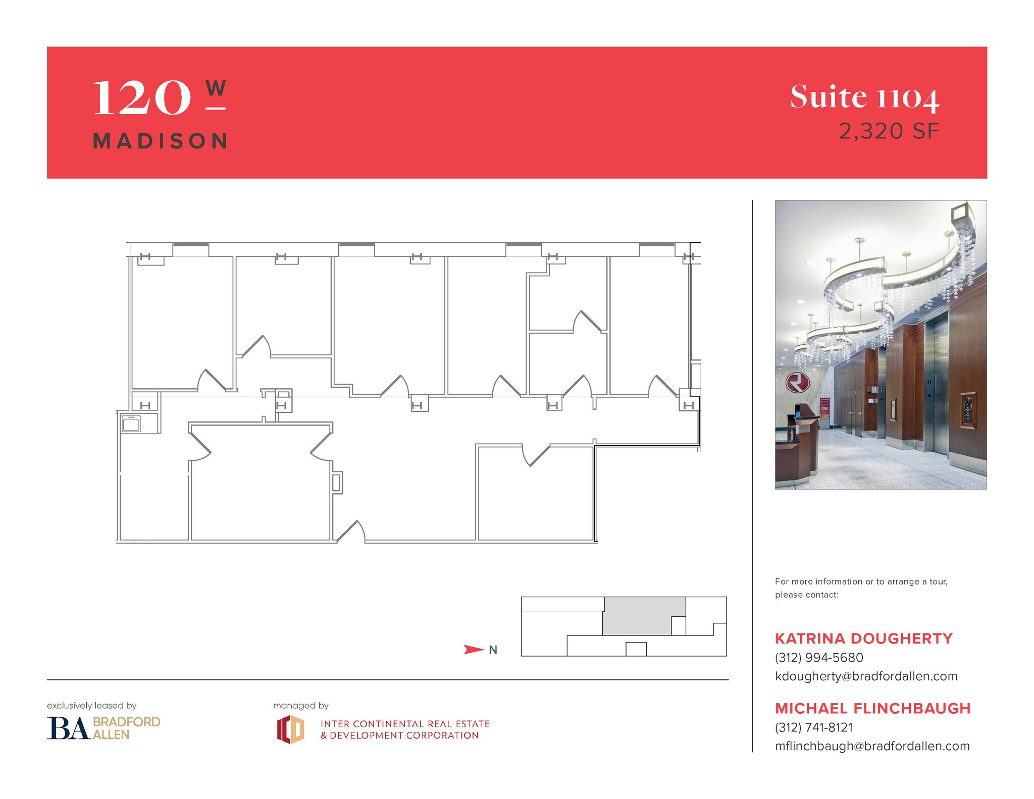 120 W Madison St, Chicago, IL à louer Plan d’étage– Image 1 sur 1
